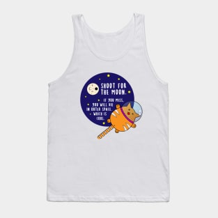 shoot for the moon Tank Top